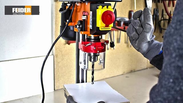 FEIDER F13350FCDE Perceuse À Colonne 375 W 13 Mm