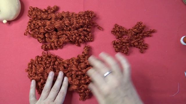 PELO RIZADO DE LANA SIN CALVAS y muchos TIPS muñecas video - 598