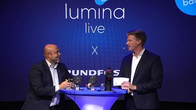 Lumina Live x Grundfos: Hocheffizienzpumpe ALPHA2