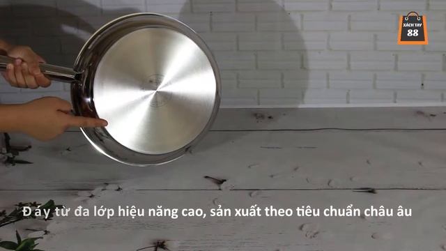 Chảo inox Wmf 28cm Frying Pan