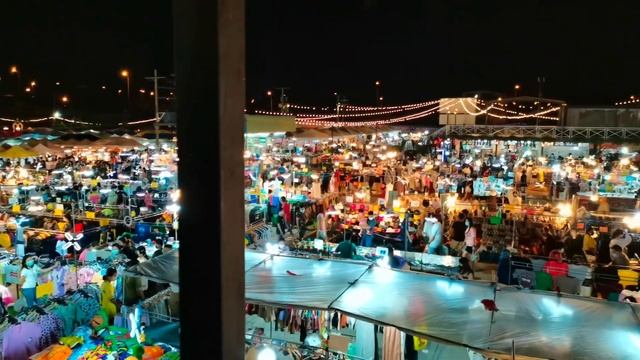 🇹🇭4kسوق صاي تاي ماي محطة الباصات  #السياحة_في_تايلاندnight sai tai mai