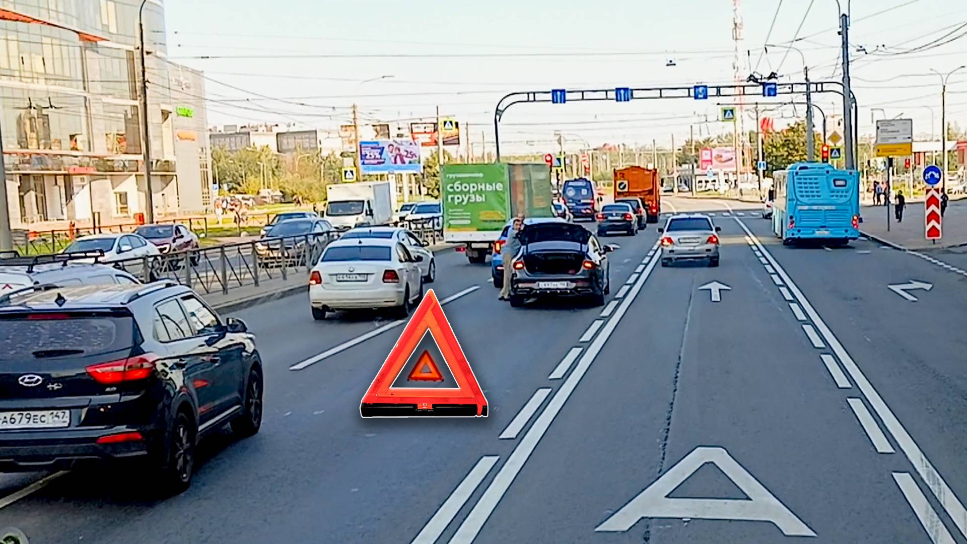 Дороги Санкт-Петербурга глазами водителя междугороднего автобуса 2