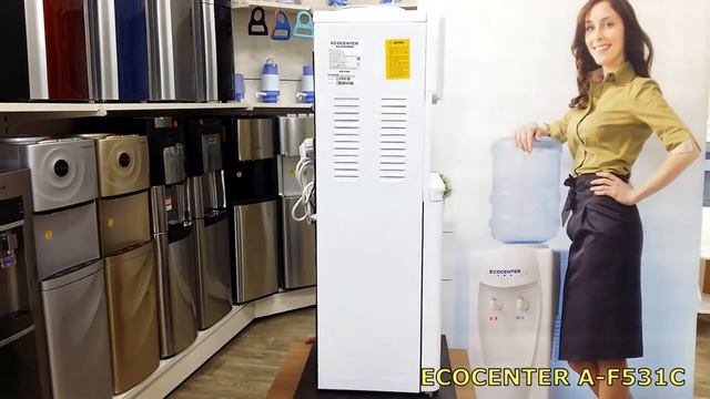 Обзор кулер (диспансер) для воды ECOCENTER A F531C