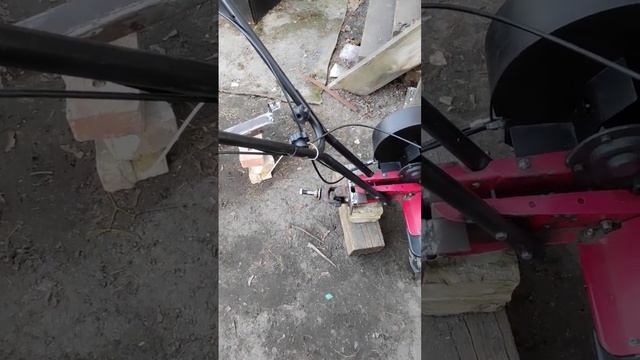 Сцепка мотоблока и прицеп..