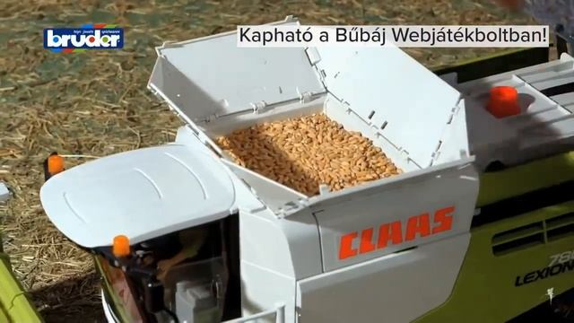 Bruder 02119 Claas Lexion 780 Terra Trac kombájn | Bűbáj Webjátékbolt