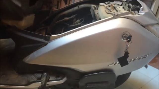 How to change air filter of tvs jupiter