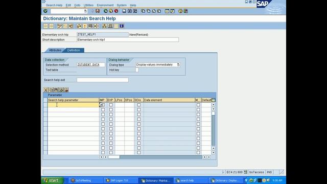 13. Search help, Table types, Type groups and locks in SAP ABAP