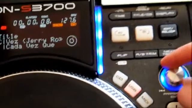 Denon S3700 - Scrolling database - using Jog Wheel part V1330