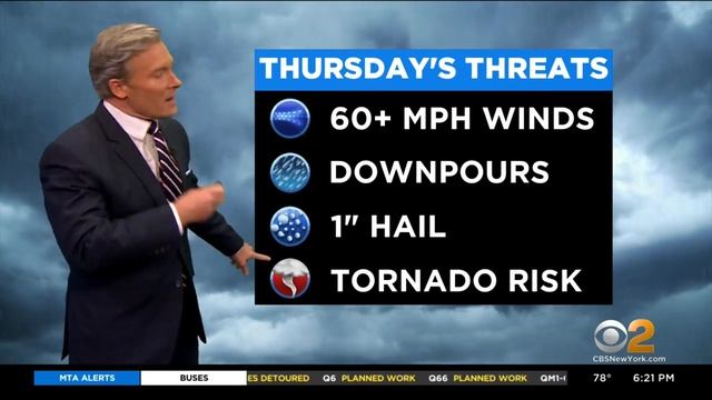 New York Weather: CBS2 7/28 Evening Forecast at 6PM