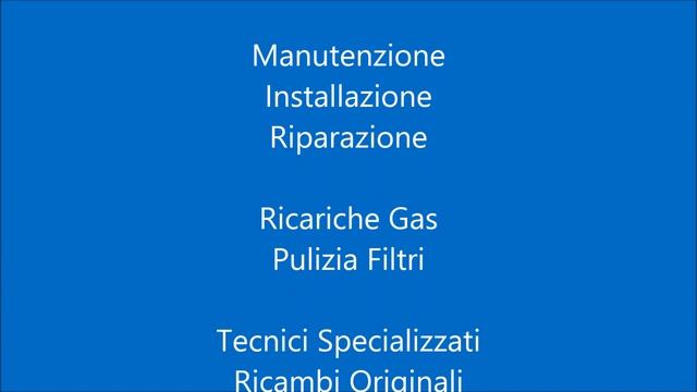 Assistenza Condizionatori Carrier Roma - Tel 3332156961