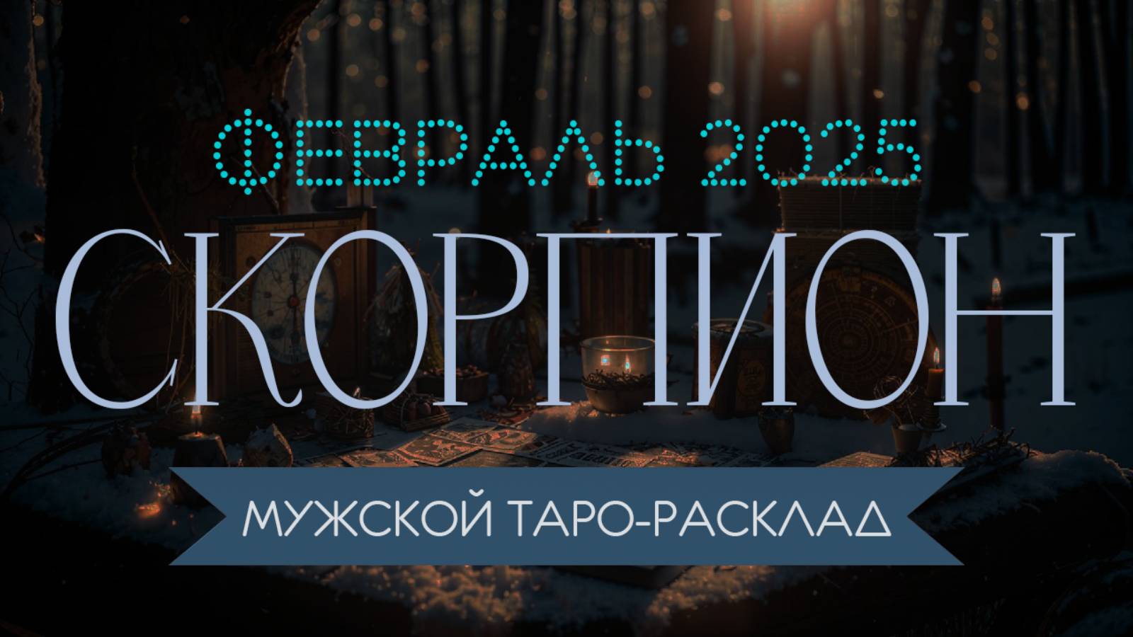 СКОРПИОН | ФЕВРАЛЬ 2025 | МУЖСКОЙ ТАРО РАСКЛАД | МАРИНА ТАРОККО