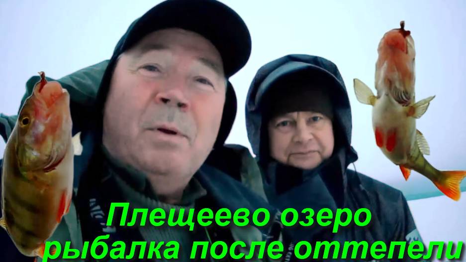 Плещеево озеро, оттепель закончилась, начало февраля