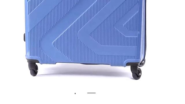 Kamiliant by American Tourister KAM Kiza Polypropylene 79 cms Ash Blue Hardsided Check in Luggage