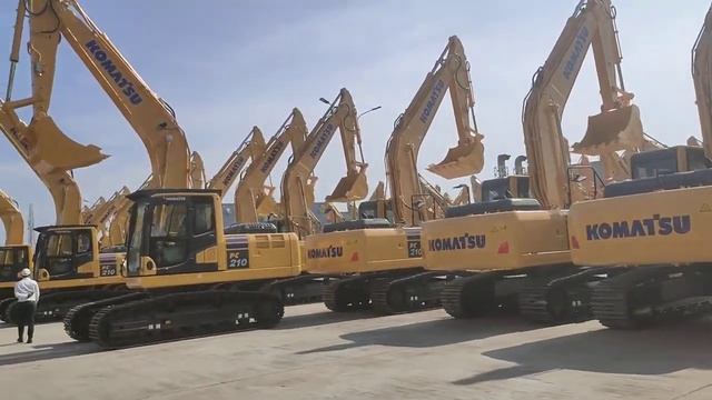 Komatsu PC210 Excavator || Komatsu Excavator factory || New PC210 Excavator.