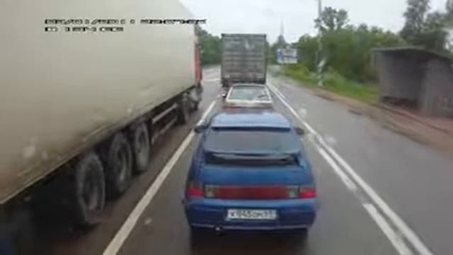 Дальнобойщики учат чурку ездить