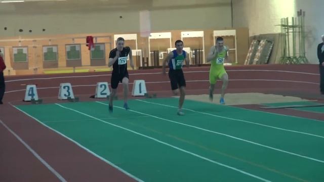 Спринт 60м мужчины - 7 забег - 29-31 января 2016 Калуга