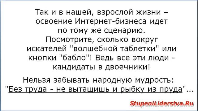 Что требуется для успеха в Интернет-бизнесе