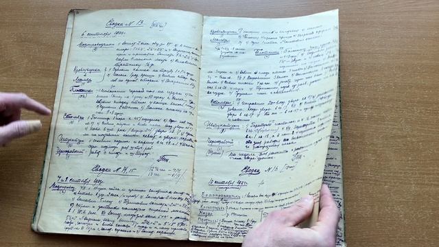 Антикварная рукопись 1920-х Ремонт дома в Ленинграде