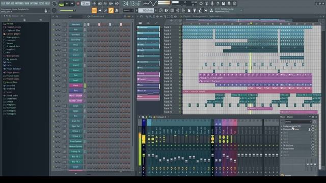 FL Studio 20 Progressive House Template (Available on producerbox.com)