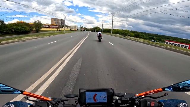 вайб на ktm duke 390