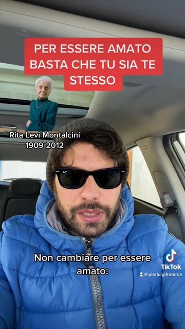 Rita Levi Montalcini: per essere amato basta che tu sia te stesso.