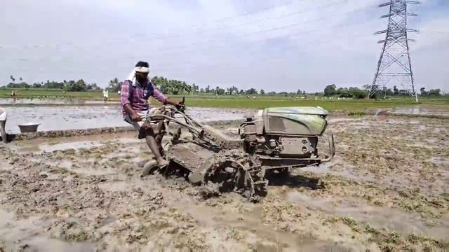 kirlosker KOEL mega T 15 power tiller field work