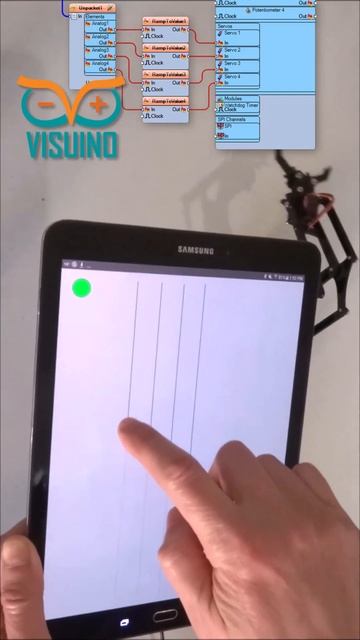 Arduino Robot - Android Tablet Bluetooth LE Remote Control
