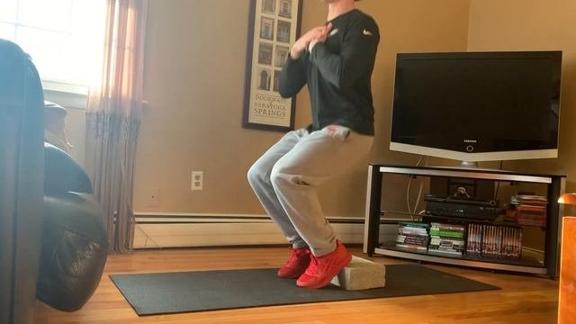 Body Weight 1.5 Hack Squats