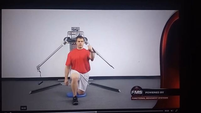 PUSH SINGLE ARM FROK HALF KNEELING WITH CABLE SYSTEM