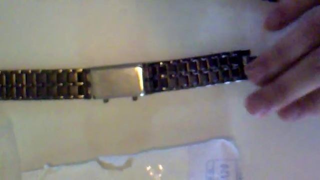 Red LED Digital Black Strip Lava Style Iron Sport Watch #270737949166.mp4