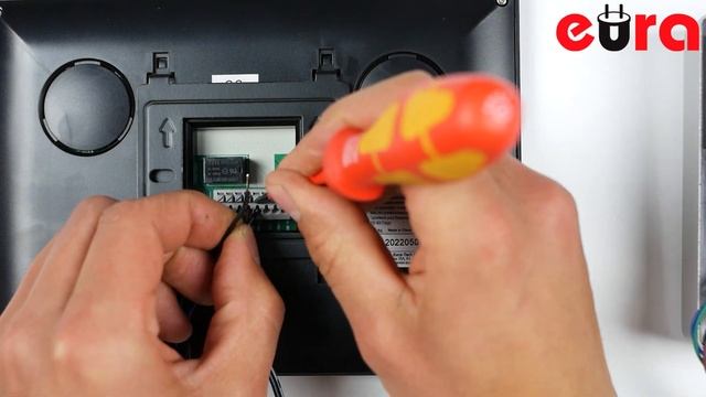 Wideodomofon ''EURA'' VDP-40A3 FENIKS+ | Instrukcja podłączenia