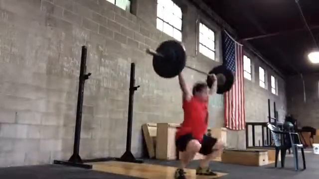 10.01 Squat Snatch, accumulate 10 single @ 155#, :45 - :75 rest, Set #1