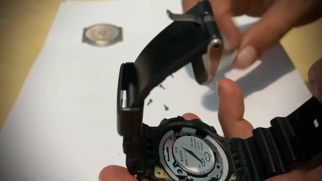 Ganti baterai G-shock G9100 gulfman