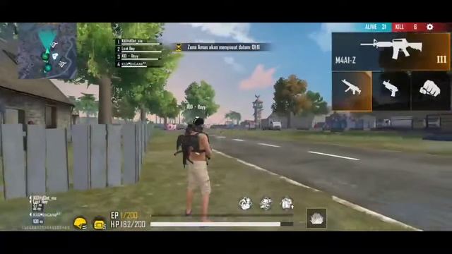 VIDEO HIGHLIGHT KILL😎FREE FIRE MUSUHNYA PADA LARI GAADA OBATT DAMAGE +999