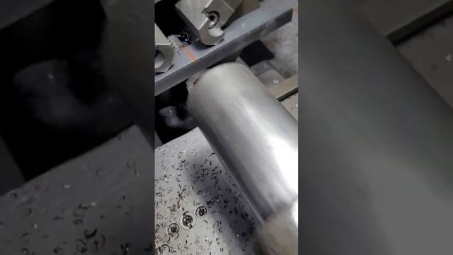 Нестандартная обработка на токарном станке #токарь#lathe #обработкаметалла #shorts