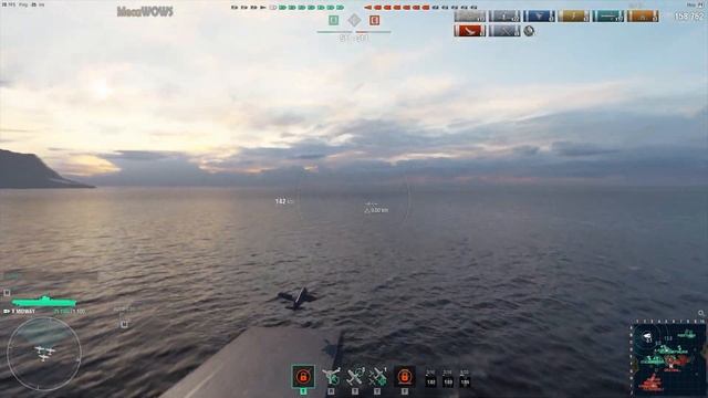World of WarShips | Midway | 6 KILLS | 256K Damage - Replay Gameplay 4K 60 fps
