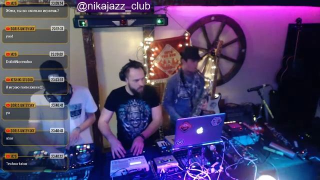 LiveEthnoTechnoDance - Live Cosmo Techno in NikaJazz_Club 10.04.2021