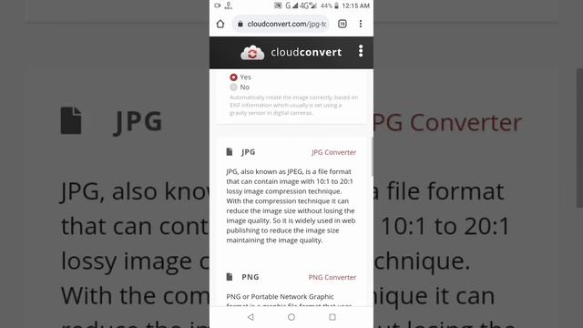 How to convert jpg to png | Photo convert || JPG converter PNG.