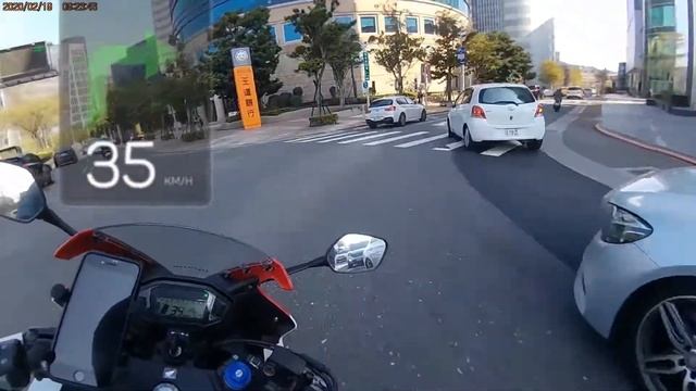 HUD riding experience