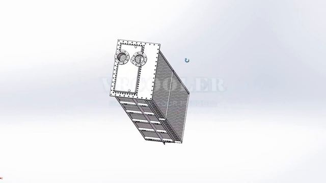 Generator Cooler 3D Model