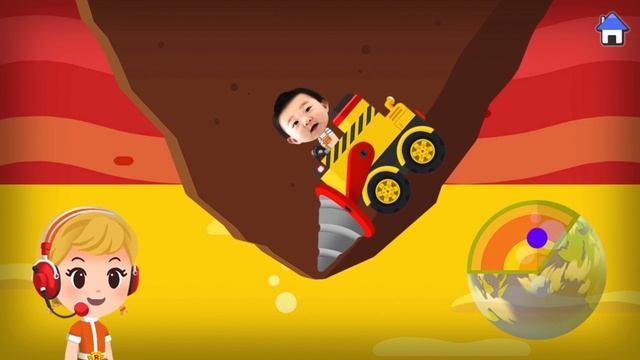 What does the inside of the earth look like? | Robocar Poli Earthquake Safety | KIGLE GAMES