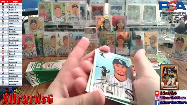 [6/3] #7 [3x] 23 Topps Chrome Platinum Anniversary Hobby Box Break