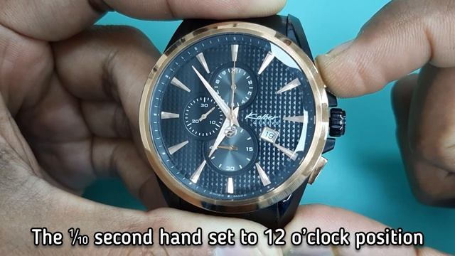 How To Reset RONDA 3540.D Chronograph Reset | SolimBD | Kolber Chronograph Watch
