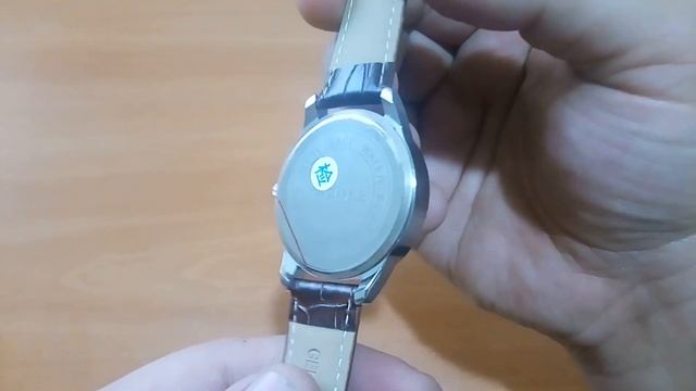 Yazole 315 Male Quartz Watch with Leather Band GEARBEST