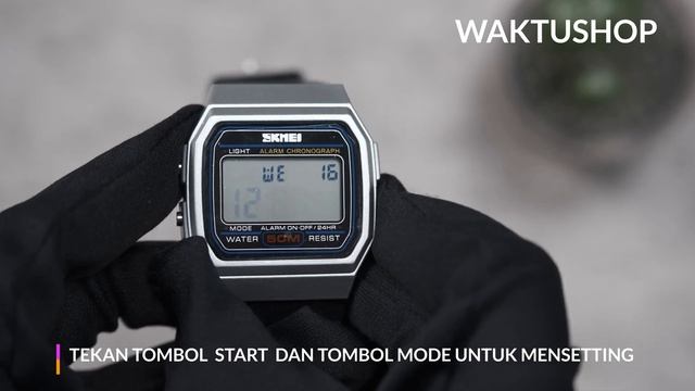 SKMEI 2042  - Review & Setting Jam Tangan Pria Digital Fashion (Waktushop Indonesia)