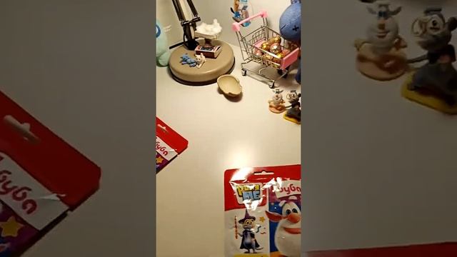 мини распаковка игрушек с Басиками