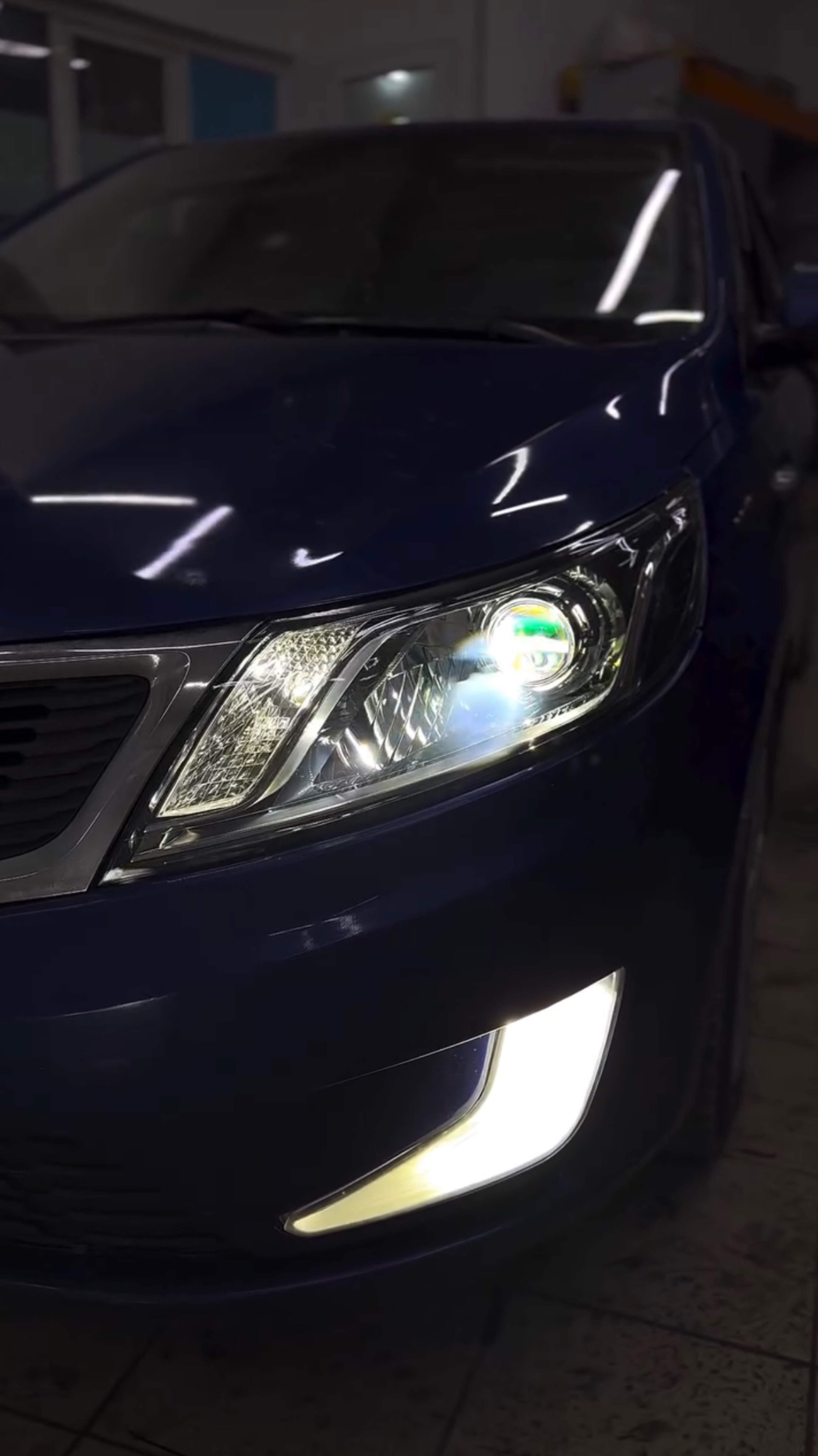 Установка Bi-Led модулей на Kia Rio