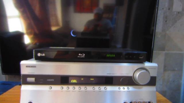 checando amplificador onkyo tx sr605 con bafles technics