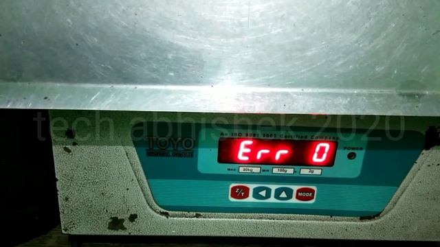 digital weight machine me error problem kaise solve kre? how to repair error problem in weigh scale