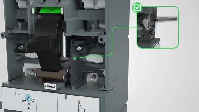 EasyPact Wyłączniki kompaktowe CVS 100-250A - Instalacja styku SDE | Schneider Electric